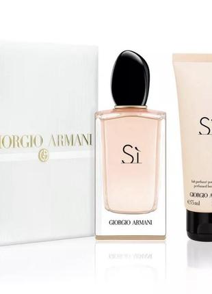 Emporio mit armani Słuchawki + крем