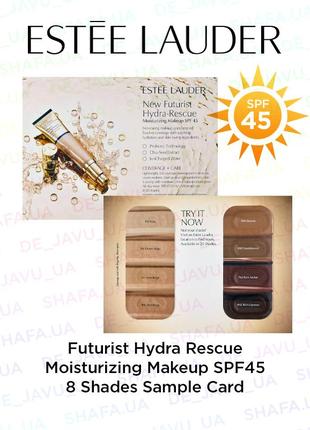Пробник тонального крему estee lauder futurist hydra rescue sfp 45 тональний сонцезахисний крем