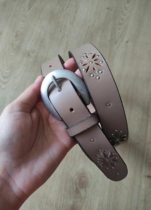 Красивый женский кожаный ремень  tcm, германия, р.105.