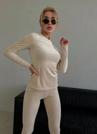 Костюм велюр спорт