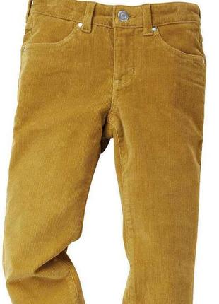 Супер качество! вельветовые штаны hip & hopps. германия. 98% cotton. размер 134, 1403 фото