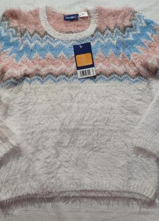 Дитячий теплий светр для дівчинки lupilu, розмір 110/1163 фото