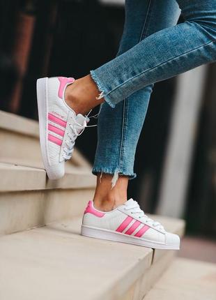 Жіночі кросівки adidas superstar  / женские кроссовки адидас суперстар8 фото