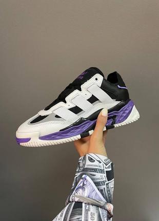 Жіночі кросівки adidas niteball purple/white/black/ женские кроссовки адидас