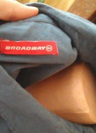 Котоновая рубашка фирмы broadway4 фото