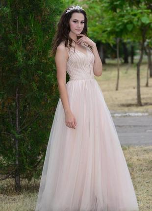 Платье на выпускной , свадьбу4 фото