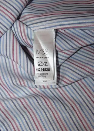 Фирменная рубашка m&s man5 фото