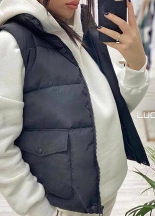 Неймовірна синтепонова жилетка 😍🔥