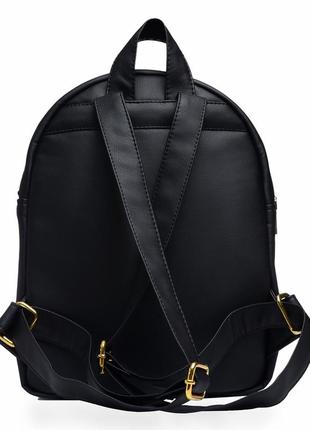 Рюкзак жіночий жіночий портфель чорний8 фото