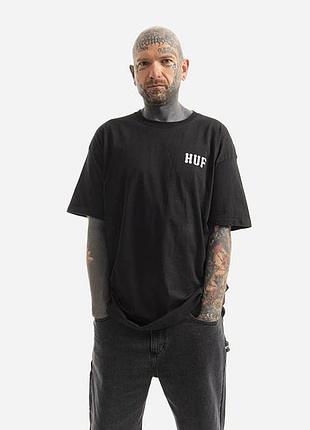 Футболка чоловіча huf essentials classic h t-shirt black