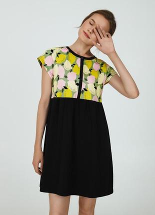 Сорочка жіноча з бавовни. тм ellen.  колекція -lemonade