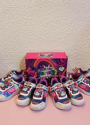 Кросівки ароматизовані skechers, кросівки скечер, скетчер кеди, кеді для дівчинки