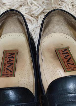 Шкіряні туфлі лофери мокасіни manz3 фото