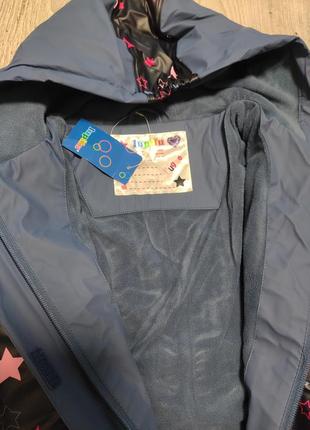 Куртка дощовик lupilu на флісі 122/128 см6 фото