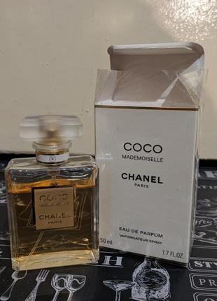 Coco chanel mademoiselle 50 ml оригінал1 фото