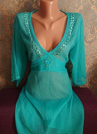 Красива біла блуза блузка блузочка р. 46/48/50 туніка