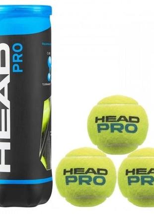 Мячи для большого тенниса head 3b pro (571603)1 фото