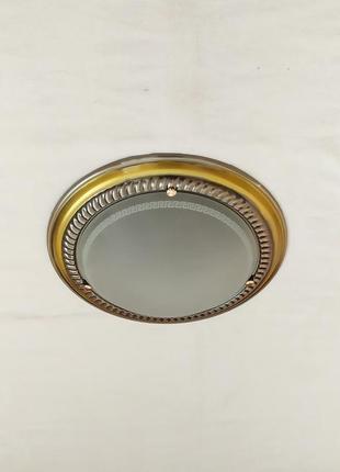 Стельова люстра світильник плафон на 2 лампи --- можливий монтаж на стіну1 фото