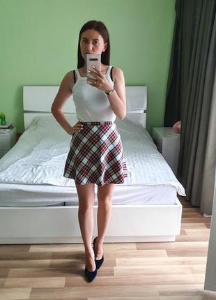 Спідниця в клітинку