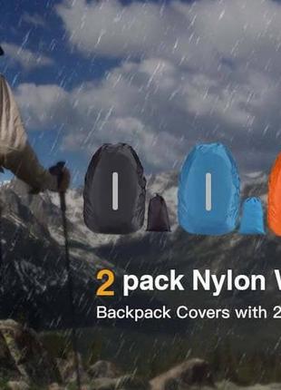 Водонепроникний чохол для рюкзака agptek nylon waterproof backpack rain cover