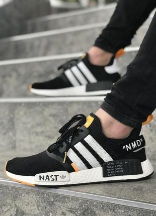 Чоловічі кросівки  adidas nmd off-white black white