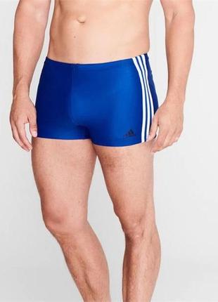 Фірмові плавальні транспортні шорти adidas 3 stripe swimming shorts mens