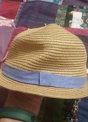 Летняя шляпа панама f&f новая с биркой на мальчика 6-12 мес, 1 год,