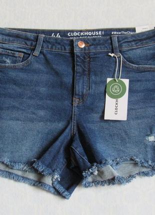Шорти джинсові жіночі раз. 44 від c&a clockhouse нові