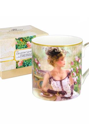 Кружка фарфорова в день за чашки кави