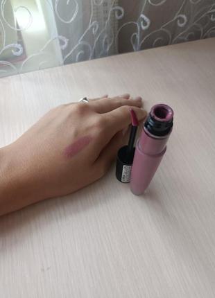 Рідка помада l'oréal signature matte lipstick. тінт.1 фото