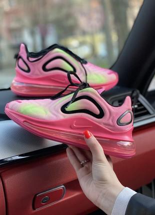 Жіночі кросівки nike air max 720 pink / кросівки найк рожеві8 фото