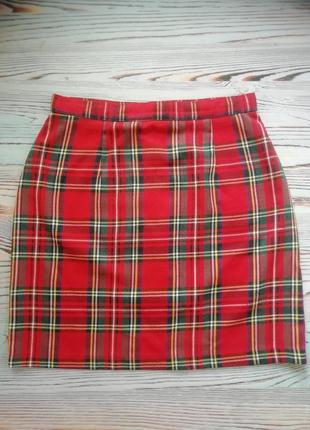 Спідниця шотландка в клітинку