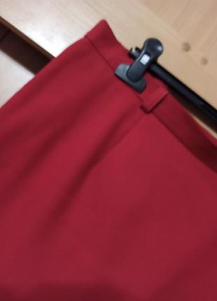Красная юбка 50-526 фото