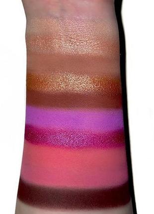 Палетка теней для век violet voss violet sunset eye shadow and pressed pigment palette