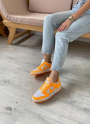 Кросівки dunk low laser orange2 фото