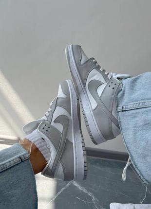 Жіночі  кеди nike dunk 🤍🤍🤍7 фото