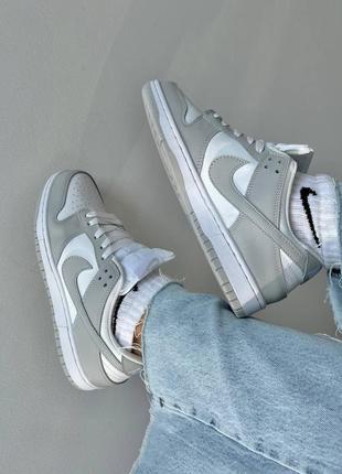 Жіночі  кеди nike dunk 🤍🤍🤍6 фото