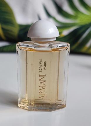 Giorgio armani armani eau perfumee, вінтажна мініатюра, 5 мл, рідкість