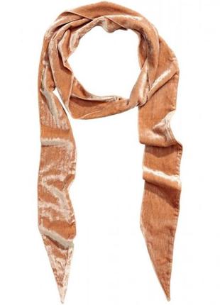 Шарф оксамитовий пояс h&m