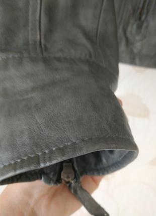 Куртка кожаная женская3 фото