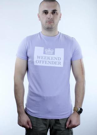 Футболка weekend offender prison t-shirt primrose