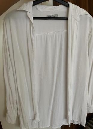 Базовая рубашка оверсайз