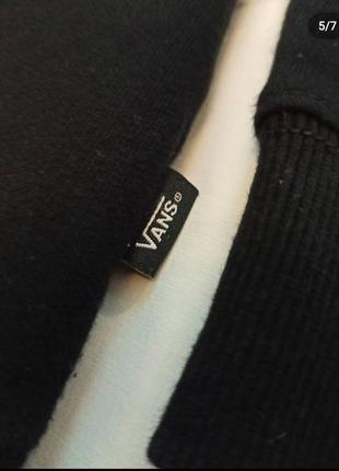 Кофта худи зип кенгуру vans big logo толстовка свитшот3 фото