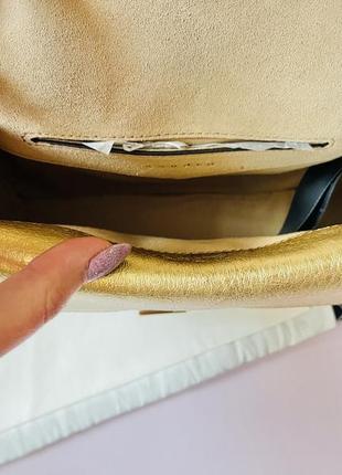 Кожаная сумочка 275€ люксового бренда sandro paris. оригинал8 фото