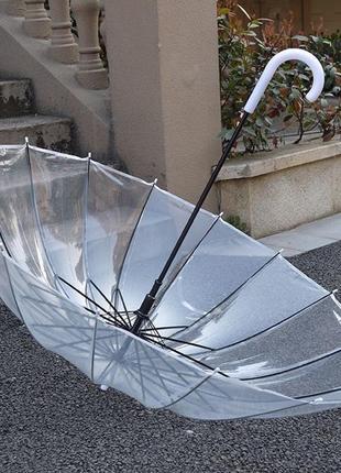 Прозорий парасолька - тростина/парасольку4 фото