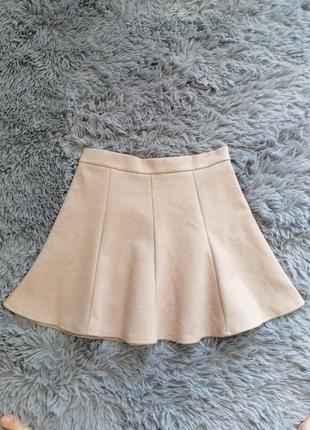 Спідниця-шорти кашемір  юбка-шорты кашемир1 фото