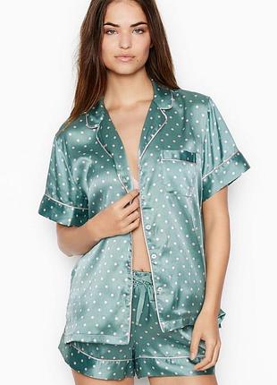 Сатиновая пижама виктория сикрет victoria’s secret vs  піжама вікторія сікрет сатин