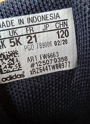 Кросівки на липучках бренду adidas 21 р. по устілці 13,4 см5 фото