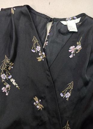 Дуже красива ошатна блуза боді на запах від h&m5 фото