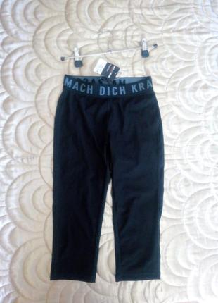 Спортивні штани/капрі для фітнесу mach dich krass,xs3 фото